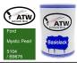 Preview: Ford, Mystic Pearl, 5104 / B9676: 500ml Lackdose, von ATW Autoteile West.
